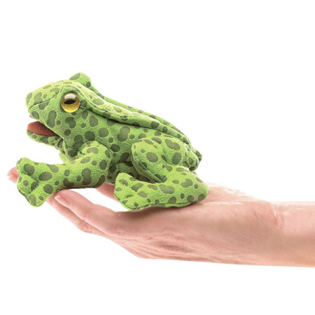 Mini Frog Hand Puppet (Folkmanis)