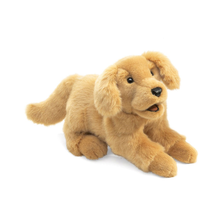 Golden Retriever Puppy hand puppet (Folkmanis)