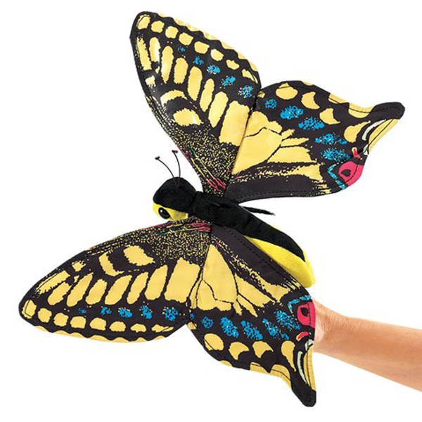 Swallowtail Butterfly Hand Puppet (Folkmanis)