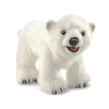 Polar Bear Cub hand puppet (Folkmanis)