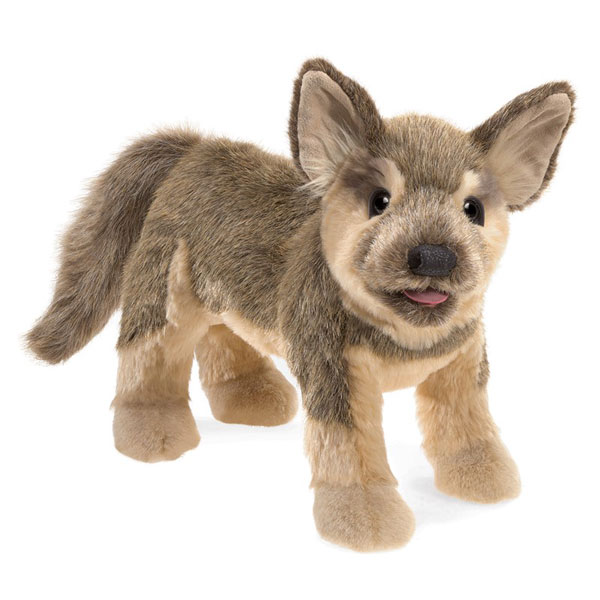 German Shepherd Puppy Hand Puppet (Folkmanis)