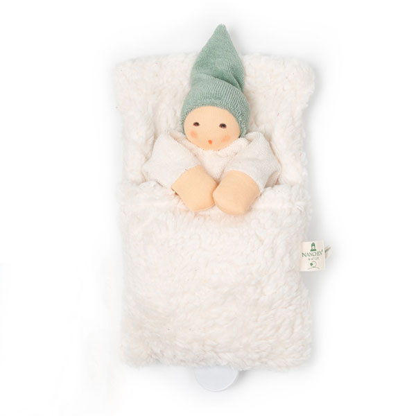 Nuckl Doll in Musicbox Bed (Nanchen)
