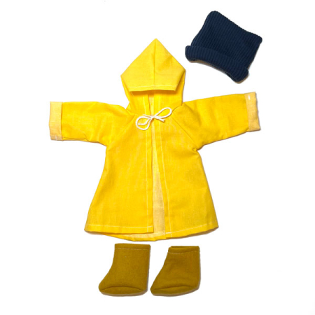Kuestenwind/Coastal Wind Yellow Coat Dress-Up Set (Nanchen)