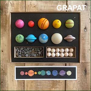 Grapat loose parts, mandalas and play sets New Grapat Dear Universe collection now online