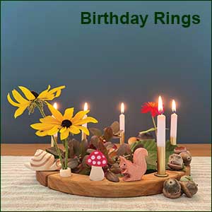 BIRTHDAY AND CELEBRATION RINGS FROM GRIMM'S