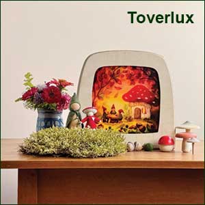 Toverlux magic lamp, light wish, and silhouettes