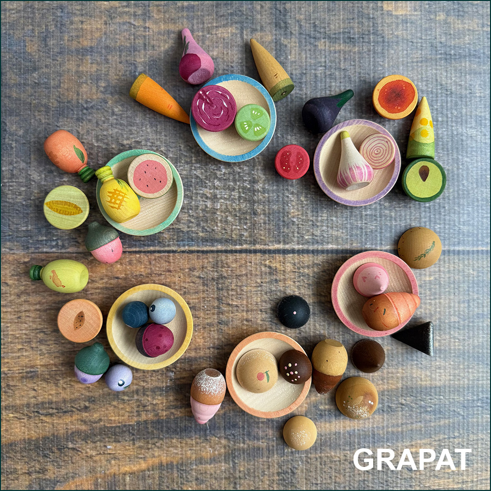 Grapat play sets and mandalas including the new Kids Only collection