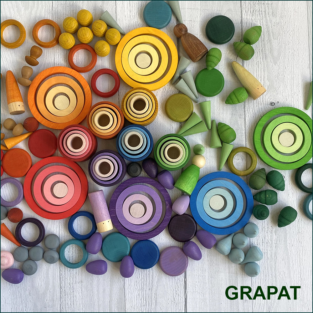 Grapat play sets and mandalas including the new Kids Only collection