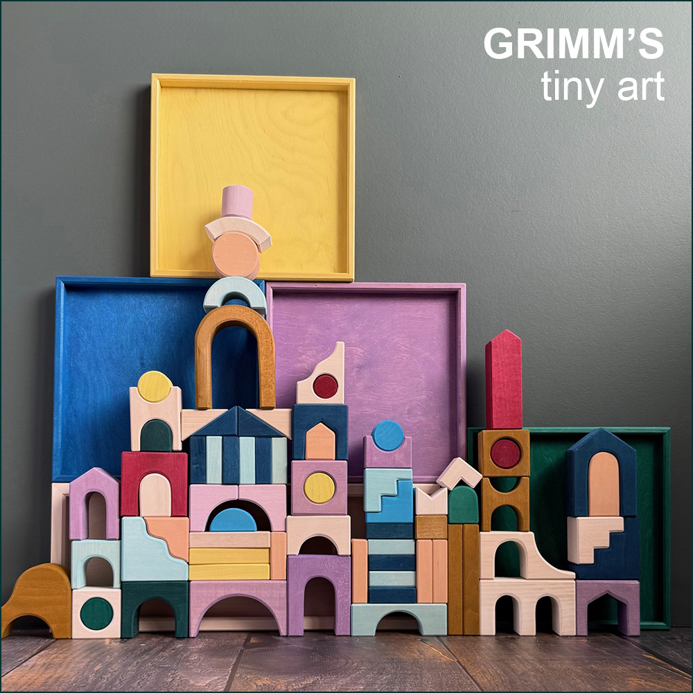 Grimm's Tiny Art building block collection