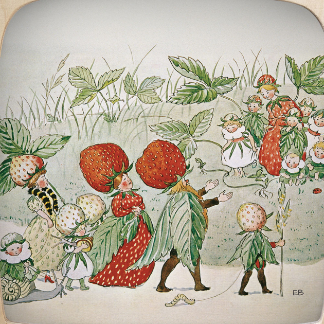 Storylux silhouette - Christopher's Garden - Family Strawberry