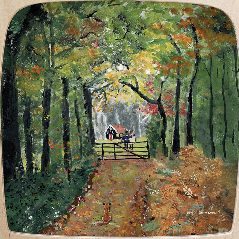 Toverlux silhouette - Gwen's Illustrations - Autumn Stroll