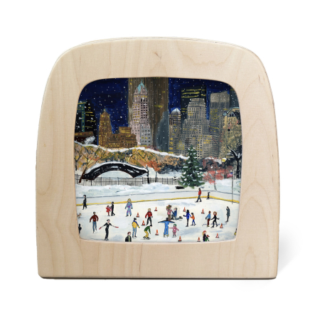 Toverlux silhouette - Gwens Illustrations - Christmas in New York