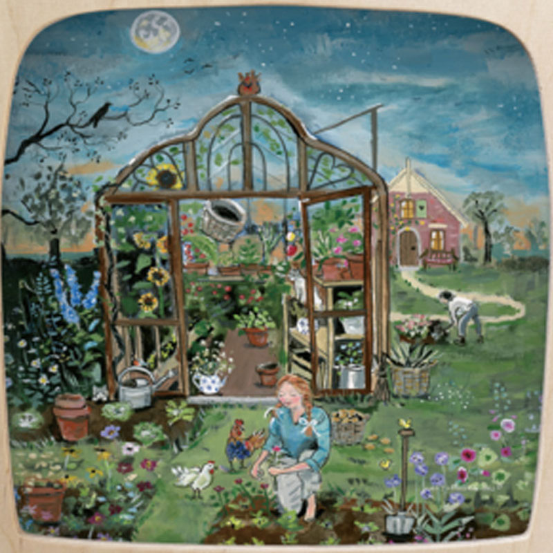 Toverlux silhouette - Gwen's Illustrations - Moonlit Garden