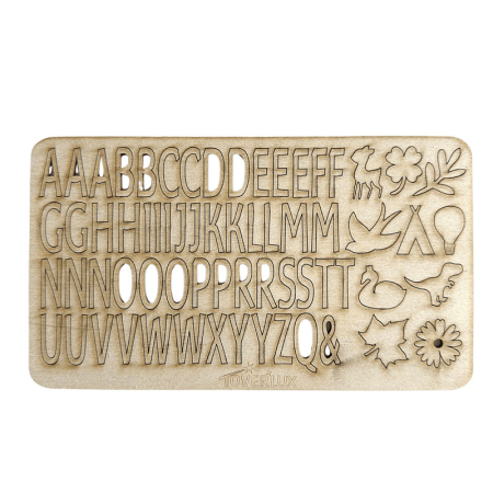 Toverlux Letters and Symbols Set
