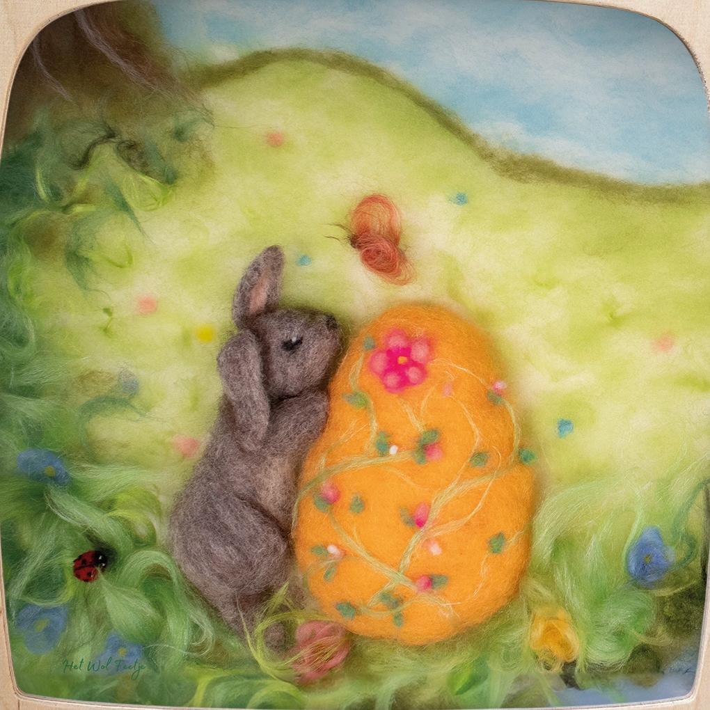 Toverlux silhouette - Het Wol Feetje - Easter Bunny