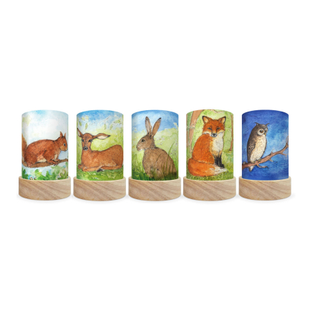 Eentje van Margo - Forest Animals shade set