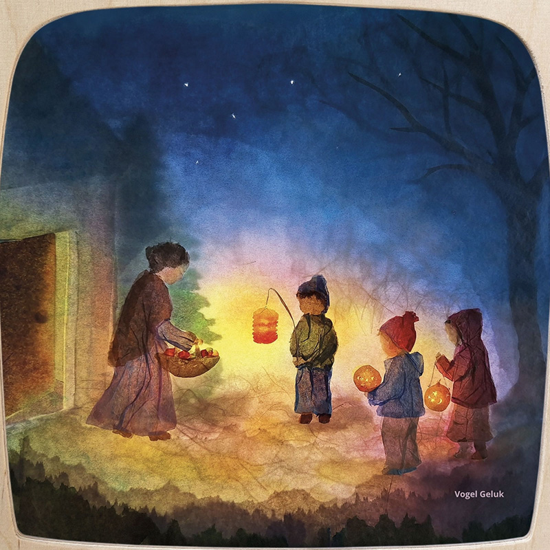 Toverlux silhouette - Vogel Geluk - Saint Martin