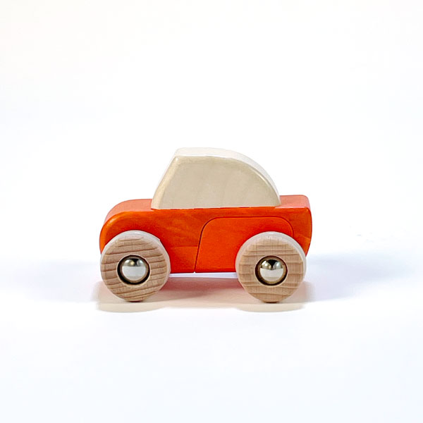 Orange Pullback Car (Bajo)
