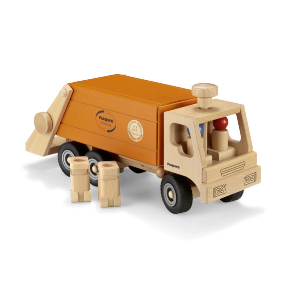 Orange Garbage Truck LIMITED EDITION (Fagus)
