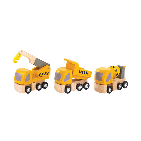 Highway Maintenance Truck Set (Plan Toys)