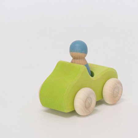 Small Convertible Car Green (Grimms)