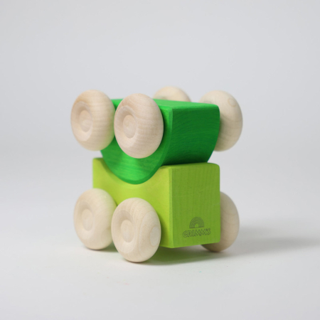 Grimm's Stacking Cars Green
