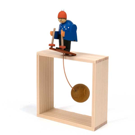 Swinging Skier Decoration