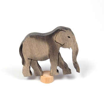 Elephant Ornament for Birthday Ring