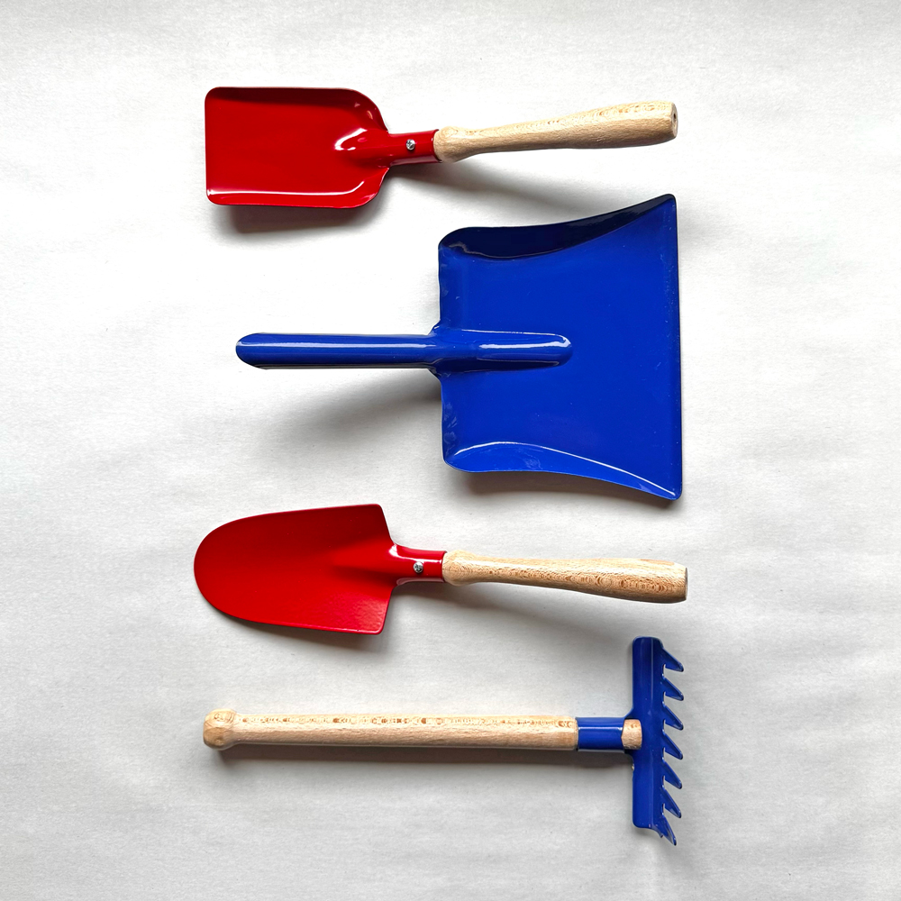 Mixed Tool Set with Dust Pan for House Play
