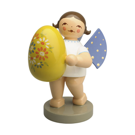 Angel with Yellow Easter Egg (Wendt und Kuehn)