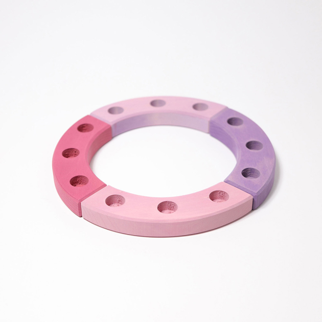 Grimm's Birthday Ring Pink-Violet 12 Holes
