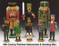 19th century Nutcrackers and Smoking Men by Fuechtner